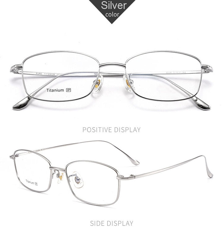 Hotochki Men's Full Rim Titanium Frame Eyeglasses 8508 Full Rim Hotochki   