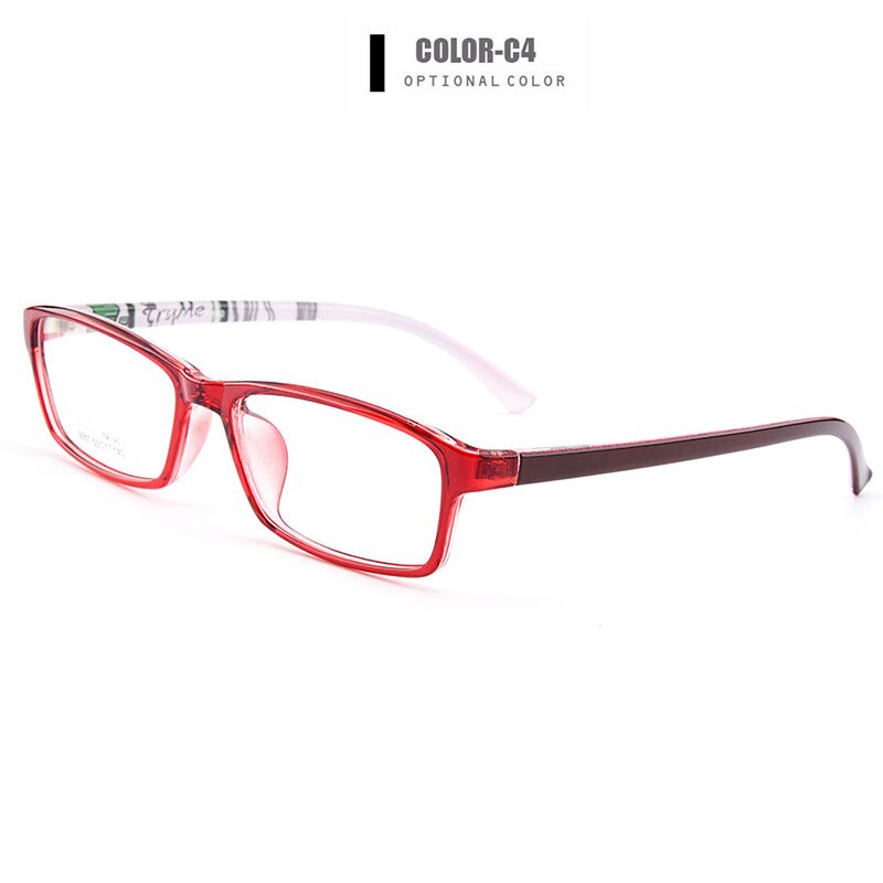 Unisex Eyeglasses Ultralight Flexible Tr90 Plastic M5057 Frame Gmei Optical C4  