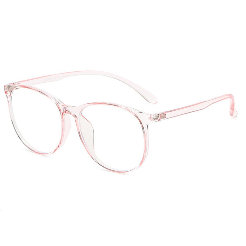 Hotony Unisex Full Rim  TR 90 Round Frame Eyeglasses 30005 Full Rim Hotony Pink  