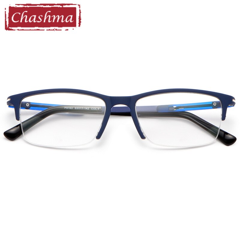 Men's Eyeglasses TR 90 Alloy 9163 Frame Chashma   