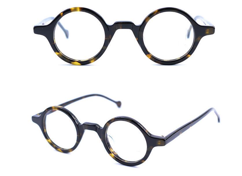 Muzz Men's Full Rim Round Acetate Frame Eyeglasses A916 Full Rim Muzz C3  