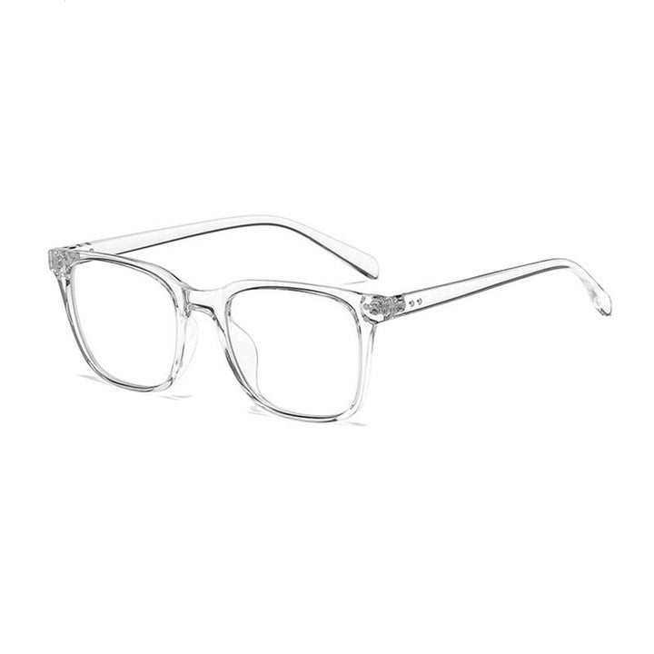 Hotony Unisex Full Rim Square TR 90 Frame Eyeglasses 6328 Full Rim Hotony Yellow  