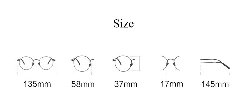 Hdcrafter Unisex Full Rim Rectangle Square Alloy Frame Eyeglasses 2332 Full Rim Hdcrafter Eyeglasses   