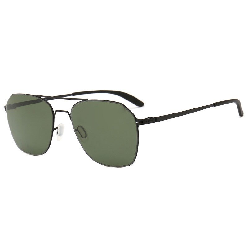 Reven Jate 7704 Men Polarized Sunglasses Uv400 Polarize Man Sunwear Sunglasses Reven Jate black-green  