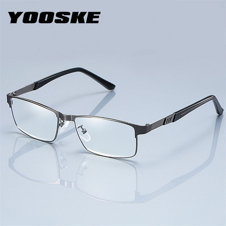 Yooske Reading Glasse Stainless Steel Men +1.0 To +4.0 Reading Glasses Yooske   