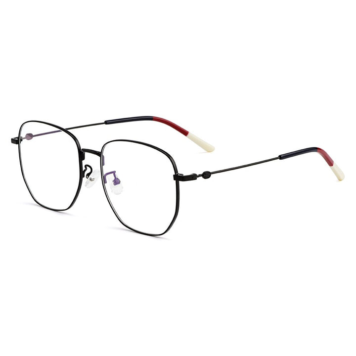 Unisex Eyeglasses Square Alloy Big Glasses Frame MD03690 Frame Gmei Optical C2  