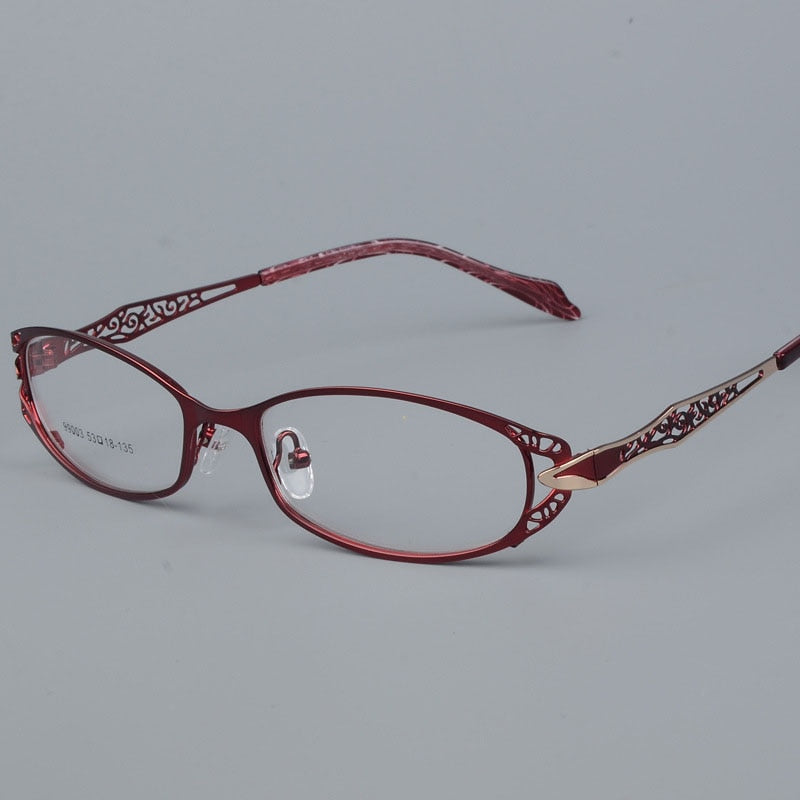 Bclear Women's Eyeglasses Alloy 99003 Frame Bclear Red  