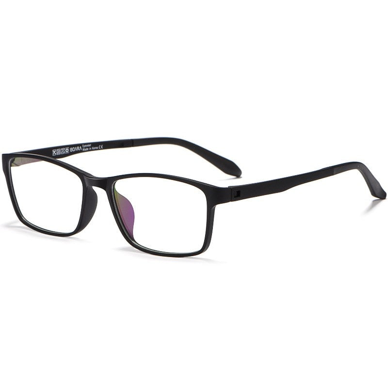 Yimaruili Unisex Square Eyeglasses Plastic Tr90 Ultra Light 8g 8870 Frame Yimaruili Eyeglasses   