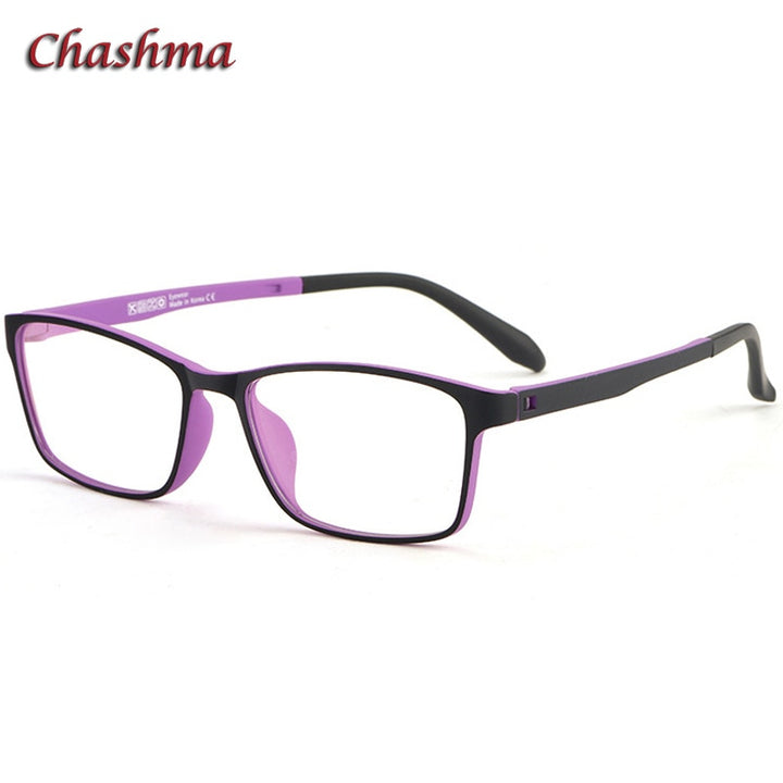 Chashma Ochki Unisex Full Rim Square Tr 90 Titanium Eyeglasses 8870 Full Rim Chashma Ochki   