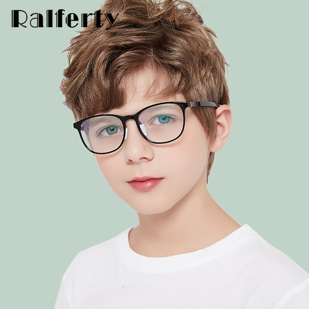 Ralferty Kids' Eyeglasses Acetate Non-Slip D5111 Frame Ralferty   