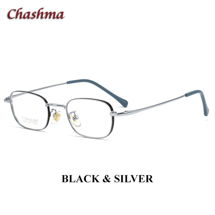 Chashmam Ochki Women's Full Rim Square Oval Titanium Eyeglasses Full Rim Chashma Ochki   