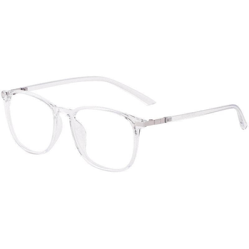 Yimaruili Unisex Full Rim TR 90 Resin Round Frame Eyeglasses 6621 Full Rim Yimaruili Eyeglasses   