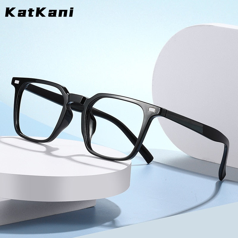 KatKani Unisex Full RIm Square TR 90 Frame Eyeglasses K280 Full Rim KatKani Eyeglasses   