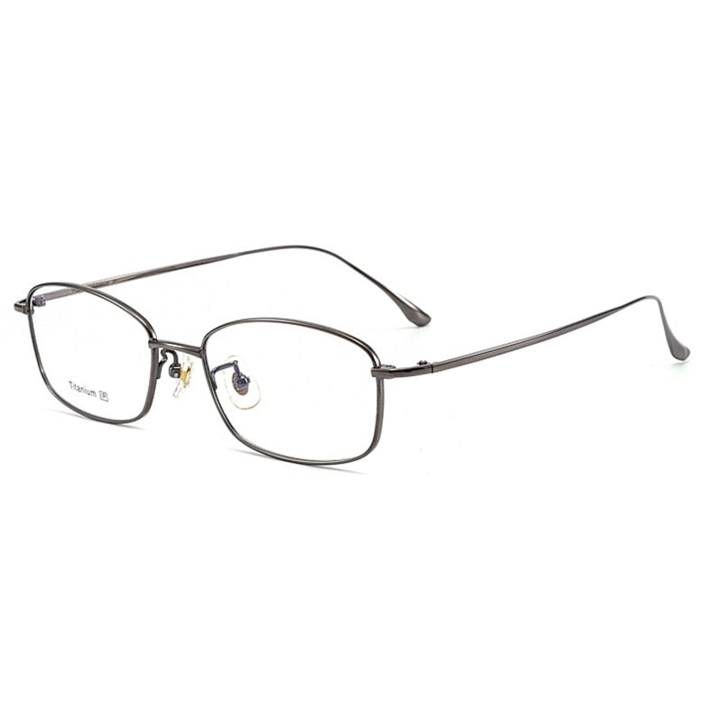 Hotochki Men's Full Rim Titanium Frame Eyeglasses 8508 Full Rim Hotochki gray  