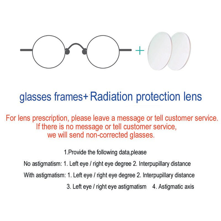 Unisex Acetate Round Eyeglasses Full Rim Frame Customizable Lenses Full Rim Yujo Milky White China 