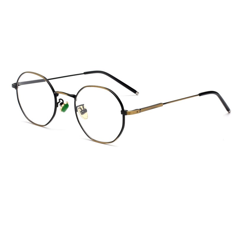 Oveliness Unisex Full Rim Round Alloy Eyeglasses 6170 Full Rim Oveliness   