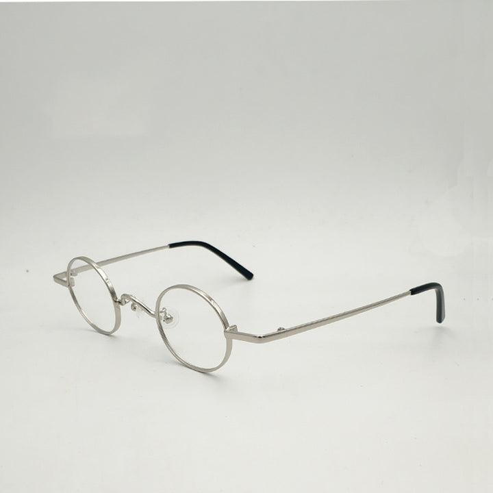 Unisex Small Round Full Rim Alloy Frame Polarized Lens Sunglasses Sunglasses Yujo   