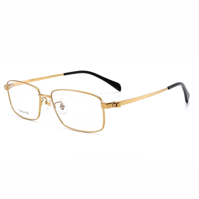 Hotochki Men's Full Rim Titanium Frame Eyeglasses 8357 Full Rim Hotochki   