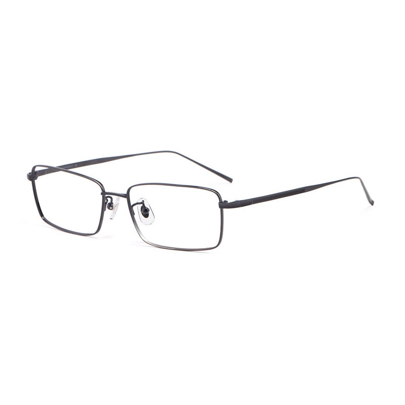 Hotochki Unisex Full Rim Beta Titanium Electro Plated Frame Eyeglasses 10109 Full Rim Hotochki black  