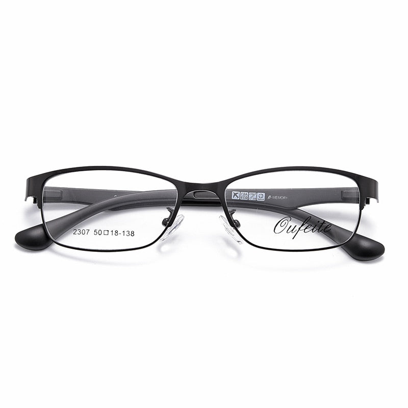Women's Full Rim Oval Alloy TR90 Frame Eyeglasses My2307 Full Rim Bclear   