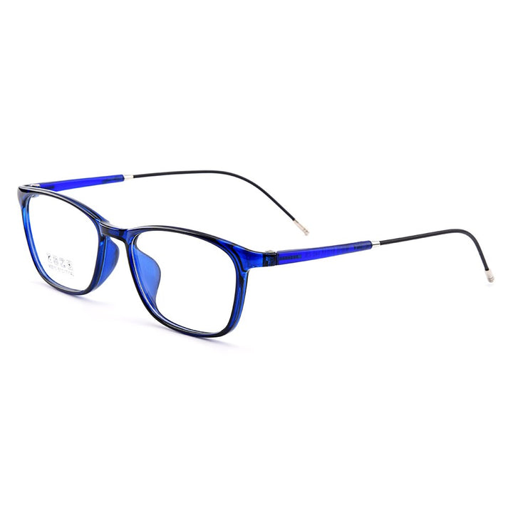 Gmei Unisex Eyeglasses Ultralight Tr90 Square Plastic M3010 Full Rim Gmei Optical   