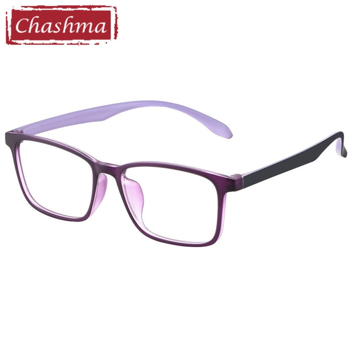 Unisex Eyeglasses Plastic Titanium TR90 Light Flexible 3058 Frame Chashma   