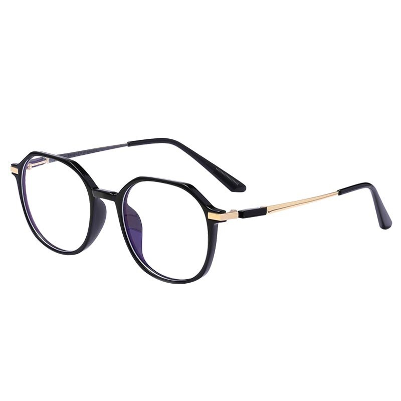 KatKani Women's Full Rim Polygonal TR 90 Resin Frame Eyeglasses Tr2053 Full Rim KatKani Eyeglasses   