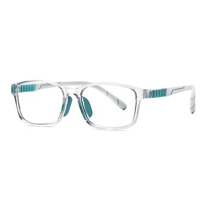 Ralferty Kids' Eyeglasses TR90 Anti-glare Anti Blue Light D821 Anti Blue Ralferty C2 Transparent  