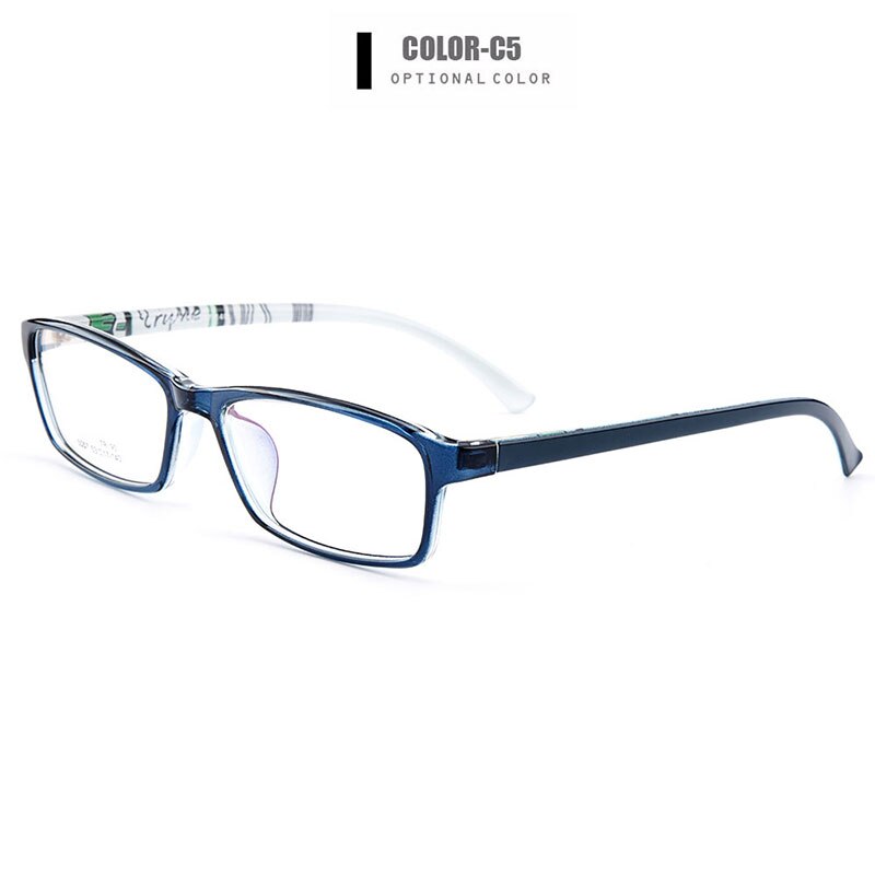 Unisex Eyeglasses Ultralight Flexible Tr90 Plastic M5057 Frame Gmei Optical C5  