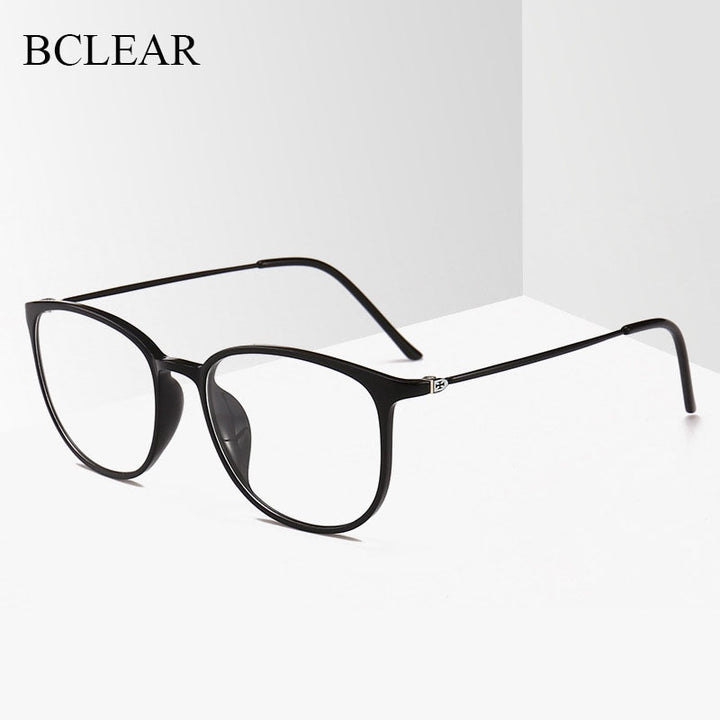 Unisex Full Rim Eyeglasses Ultra-Light TR90 Frame 2212 Full Rim Bclear   