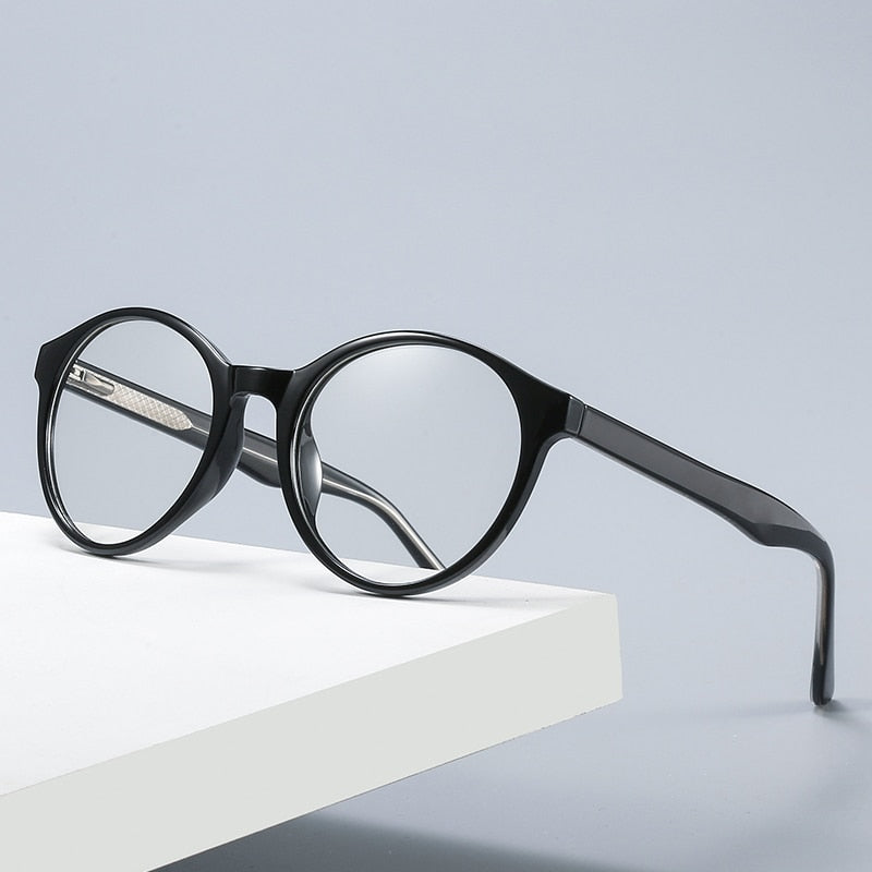 Gmei Women's Eyeglasses Round Glasses Frame Tr90 Cp 2007 Full Rim Gmei Optical   