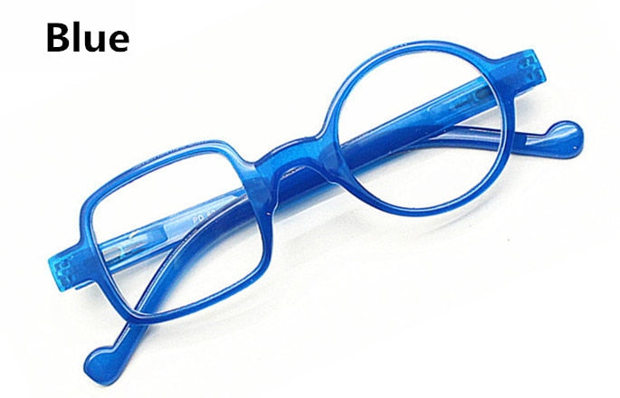 Unisex Reading Glasses One Round One Square From 0 To +3.5 Reading Glasses SunnyFunnyDay 0 Blue 