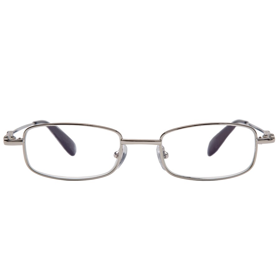 Unisex Full-Rim Alloy Frame Glass Lens Reading Glasses Reading Glasses Brightzone   