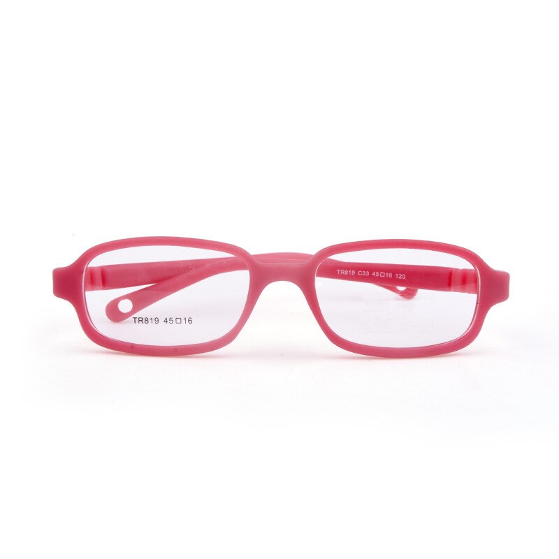 Unisex Children's Rectangular Round Eyeglasses Tr819-4516 Frame Brightzone   