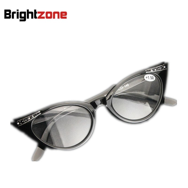 Women's Reading Glasses Acetate Cat Eye Hc C39 Reading Glasses Brightzone   