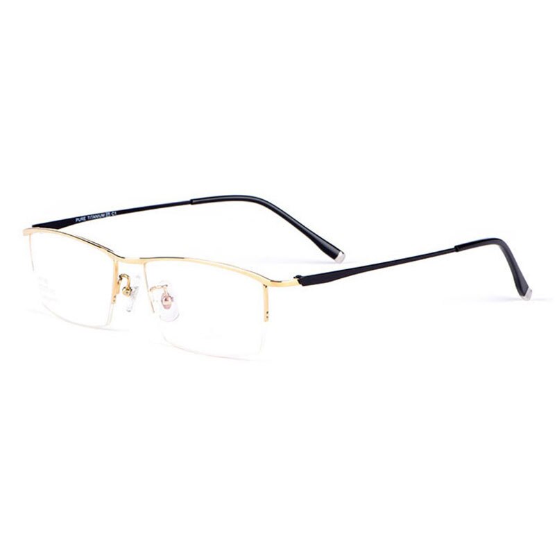 Hotochki Women' Full Rim Titanium Frame Eyeglasses J85148 Full Rim Hotochki Gold  