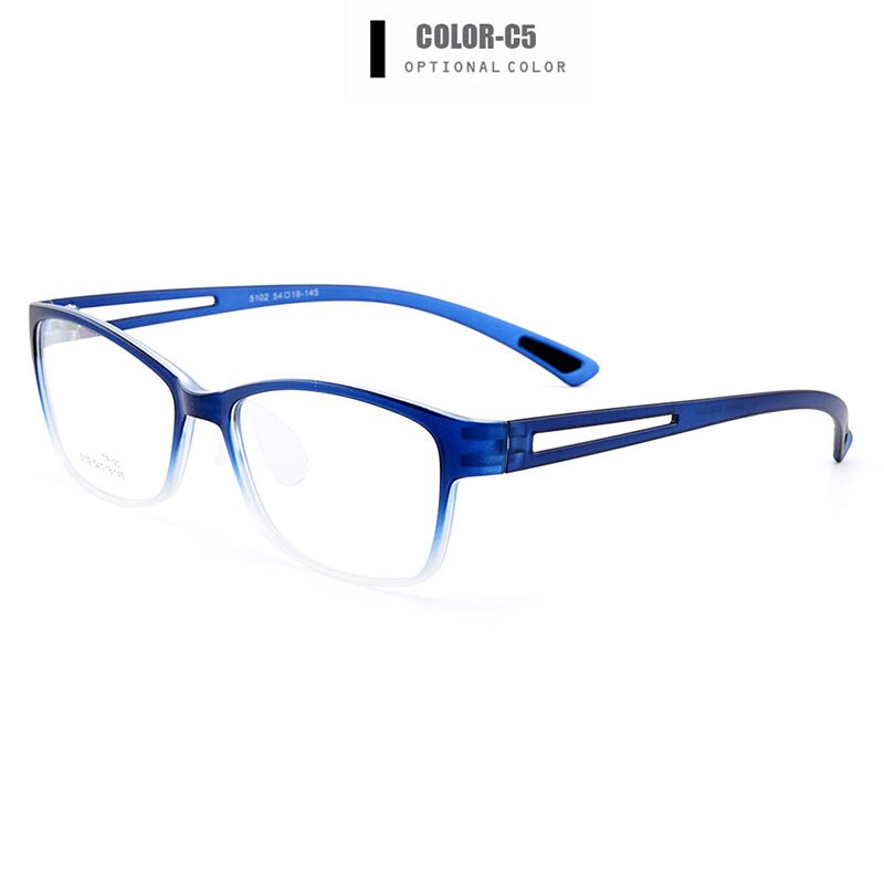Unisex Eyeglasses Ultra-Light Tr90 Plastic 8 Colors M5102 Frame Gmei Optical C5  