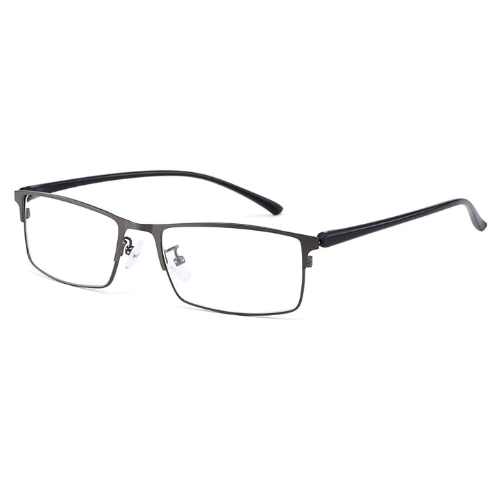 Men's Eyeglasses Titanium Alloy Legs IP Electroplating Y2529 Frame Gmei Optical C3 Gun Grey  