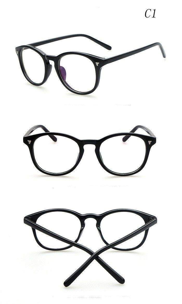 Unisex Eyeglasses Frame Plastic Acetate B2179 Frame Brightzone C1  