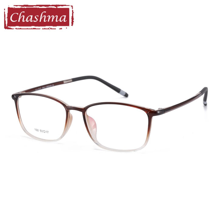 Chashma Ottica Unisex Full Rim Small Temple Round Square Tr 90 Titanium Eyeglasses 102 Full Rim Chashma Ottica   