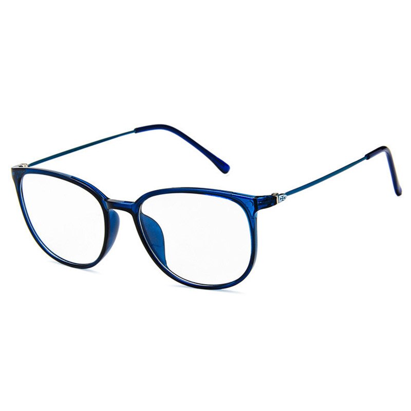 Reven Jate Model No.872 Slim Frame Eyeglasses Frame Glasses Spectacles Eyewear For Men And Women Frame Reven Jate Blue  