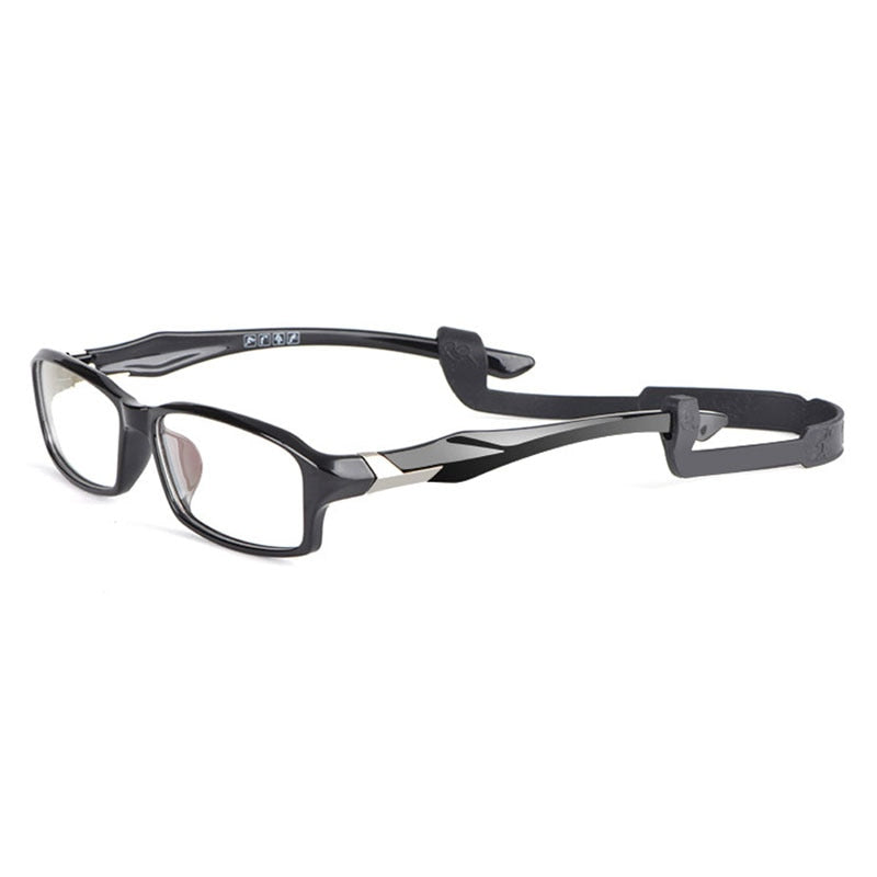 Reven Jate Unisex Full Rim Square Acetate Eyeglasses R6059 Full Rim Reven Jate   