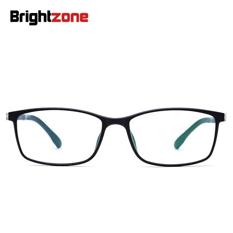 Brightzone Unisex Eyeglasses Square Full Rim Tr90 Ultem 621 Full Rim Brightzone   