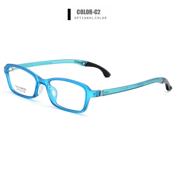 Unisex Eyeglasses Ultra-Light Tr90 Plastic M8002 Frame Gmei Optical C2  