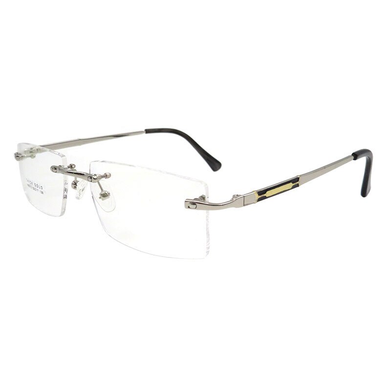 Men's Eyeglasses Titanium Alloy Rimless S8313 Rimless Gmei Optical   