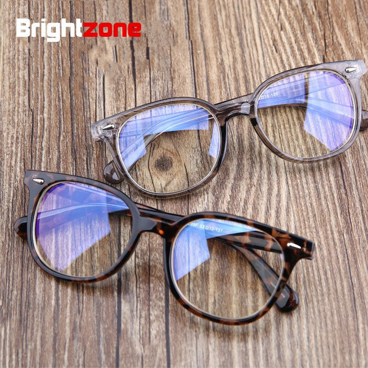 Unisex Radiation Defense Computer Eyeglasses Acetate Frame Th0001 Anti Blue Brightzone   