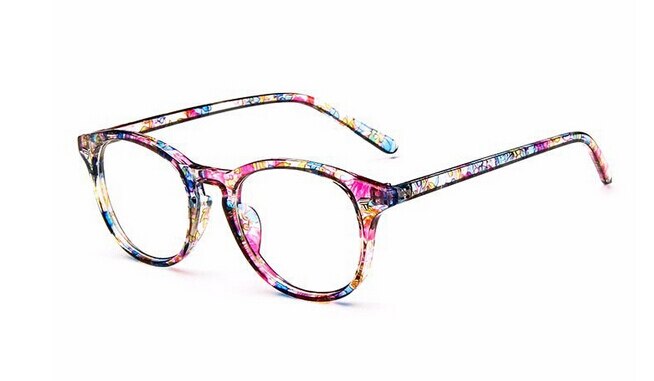 Unisex Eyeglasses Frame Plastic Acetate B2179 Frame Brightzone C10  