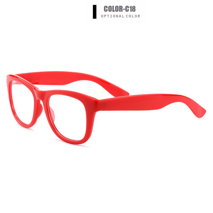 Women's Eyeglasses Ultralight Full Rim Plastic Voguish H8011 Full Rim Gmei Optical C18  