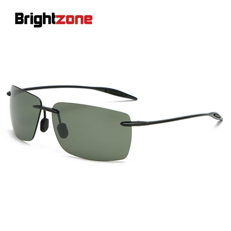 Brightzone Men's Sunglasses Rimless Ultra-light TR90 Rimless Brightzone   