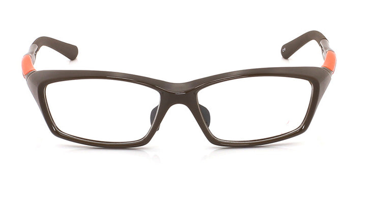 Hdcrafter Men's Full Rim TR 90 Rectangle Square Sports Frame Eyeglasses Tr8021 Sport Eyewear Hdcrafter Eyeglasses   